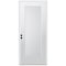 Codel Doors 32" x 80" Primed White Shaker Exterior Fiberglass Door 2868RHISPSF1PSHK49161DM - alternate 1